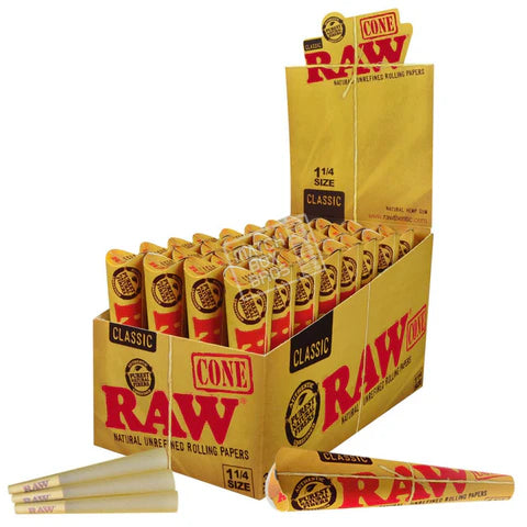 RAW CONES - KING SIZE 6 PACK